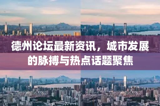 德州論壇最新資訊，城市發(fā)展的脈搏與熱點(diǎn)話題聚焦