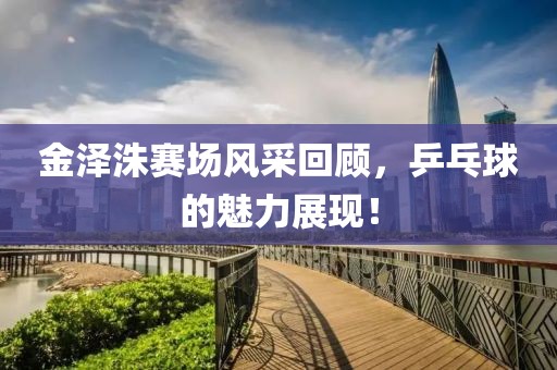 金澤洙賽場(chǎng)風(fēng)采回顧，乒乓球的魅力展現(xiàn)！