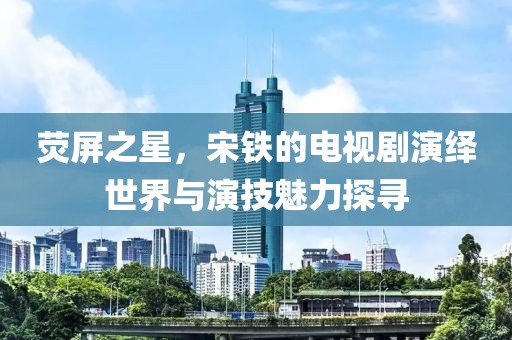 熒屏之星，宋鐵的電視劇演繹世界與演技魅力探尋