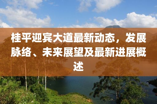 桂平迎賓大道最新動態(tài)，發(fā)展脈絡、未來展望及最新進展概述