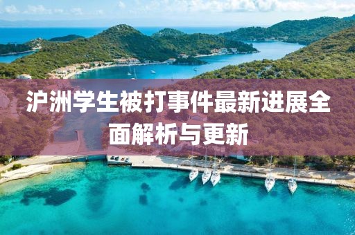 滬洲學(xué)生被打事件最新進(jìn)展全面解析與更新