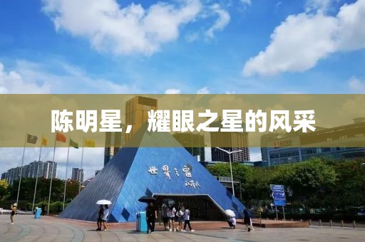 陳明星，耀眼之星的風(fēng)采