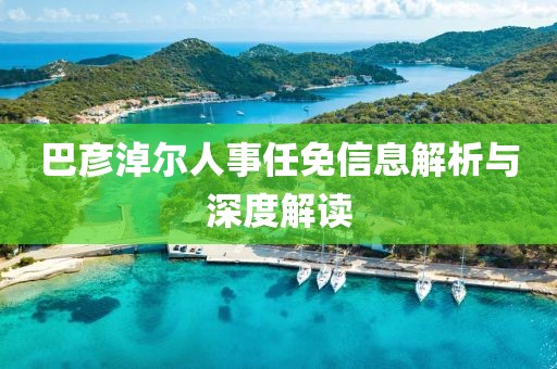 巴彥淖爾人事任免信息解析與深度解讀