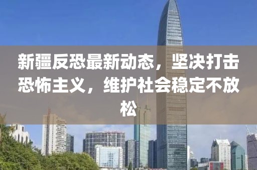 新疆反恐最新動(dòng)態(tài)，堅(jiān)決打擊恐怖主義，維護(hù)社會(huì)穩(wěn)定不放松