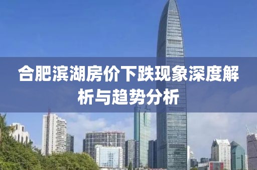 合肥濱湖房價下跌現(xiàn)象深度解析與趨勢分析