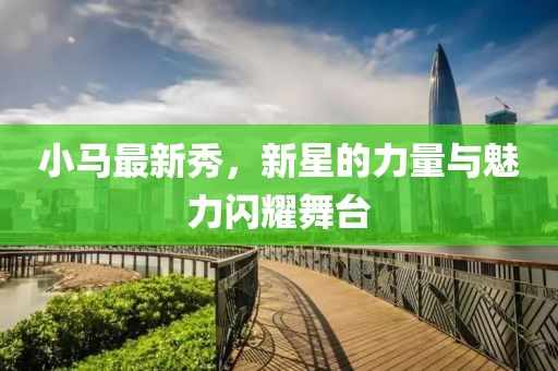 小馬最新秀，新星的力量與魅力閃耀舞臺(tái)
