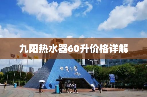 九陽熱水器60升價格詳解