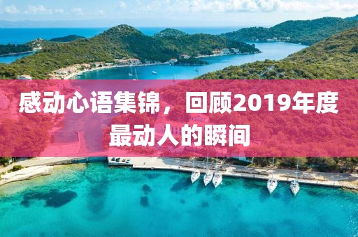 感動心語集錦，回顧2019年度最動人的瞬間