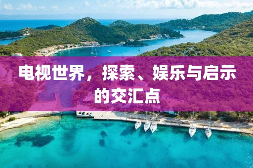 電視世界，探索、娛樂與啟示的交匯點