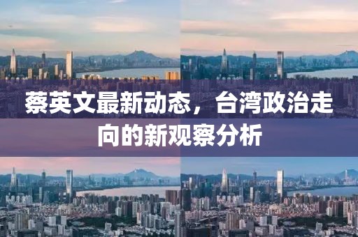 蔡英文最新動(dòng)態(tài)，臺灣政治走向的新觀察分析