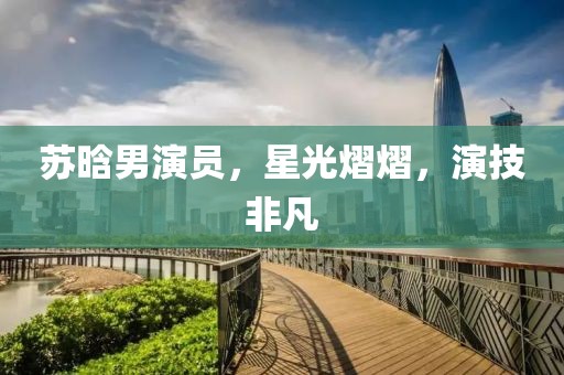 蘇晗男演員，星光熠熠，演技非凡