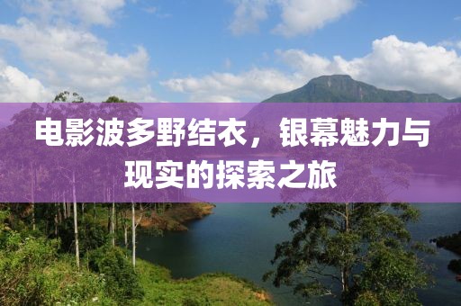 電影波多野結(jié)衣，銀幕魅力與現(xiàn)實的探索之旅