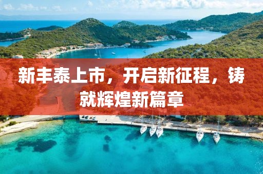 新豐泰上市，開啟新征程，鑄就輝煌新篇章