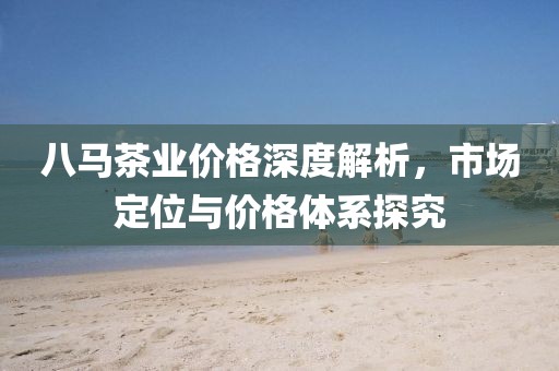 八馬茶業(yè)價格深度解析，市場定位與價格體系探究