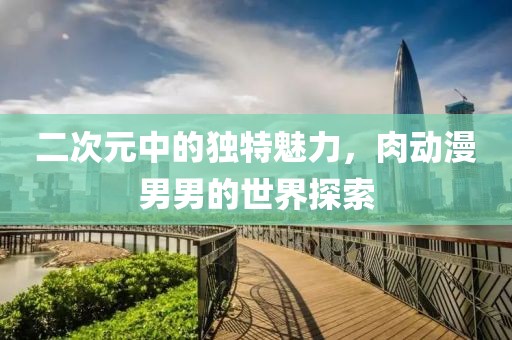 二次元中的獨(dú)特魅力，肉動(dòng)漫男男的世界探索