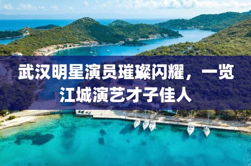 武漢明星演員璀璨閃耀，一覽江城演藝才子佳人