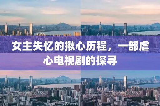 女主失憶的揪心歷程，一部虐心電視劇的探尋