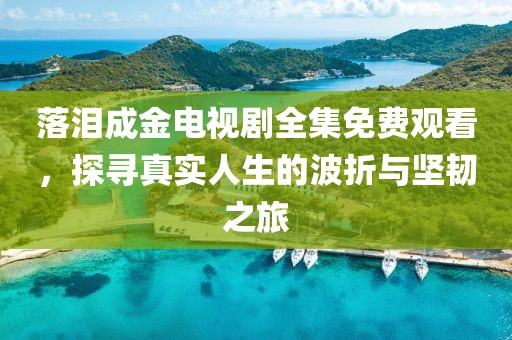 落淚成金電視劇全集免費(fèi)觀看，探尋真實(shí)人生的波折與堅(jiān)韌之旅