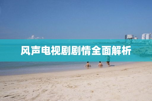 風聲電視劇劇情全面解析