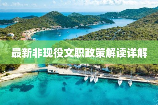 最新非現(xiàn)役文職政策解讀詳解