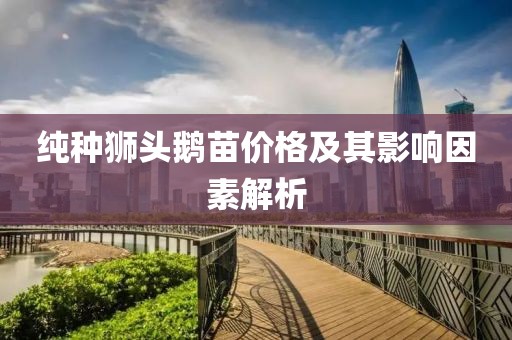 純種獅頭鵝苗價格及其影響因素解析