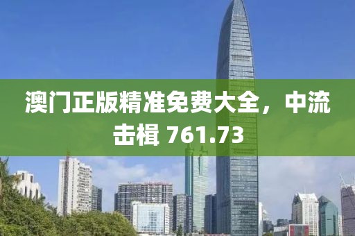 澳門正版精準免費大全，中流擊楫 761.73