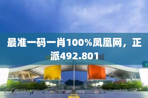 最準(zhǔn)一碼一肖100%鳳凰網(wǎng)，正派492.801