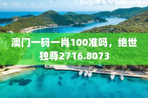 澳門一碼一肖100準(zhǔn)嗎，絕世獨(dú)尊2716.8073