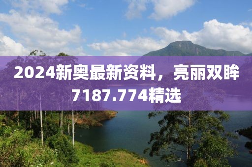 2024新奧最新資料，亮麗雙眸7187.774精選