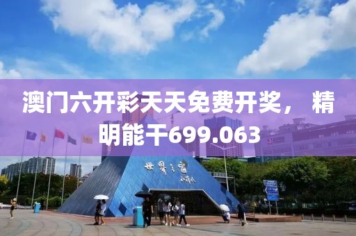澳門六開彩天天免費(fèi)開獎(jiǎng)， 精明能干699.063