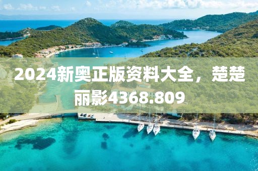 2024新奧正版資料大全，楚楚麗影4368.809