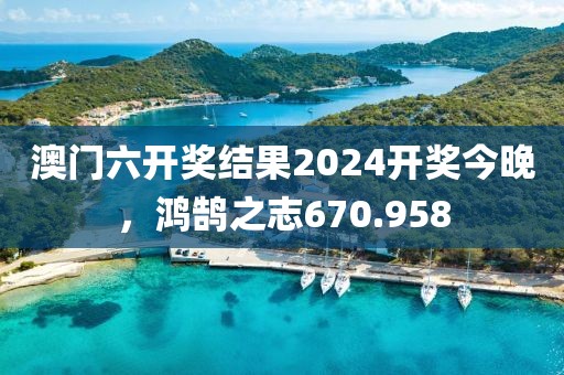 澳門六開獎結(jié)果2024開獎今晚，鴻鵠之志670.958
