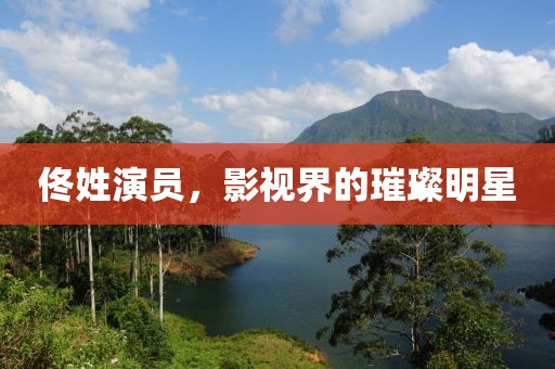 佟姓演員，影視界的璀璨明星