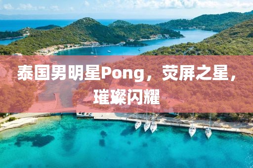 泰國(guó)男明星Pong，熒屏之星，璀璨閃耀