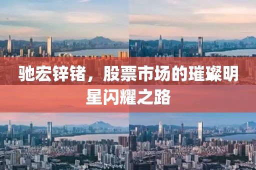 馳宏鋅鍺，股票市場的璀璨明星閃耀之路
