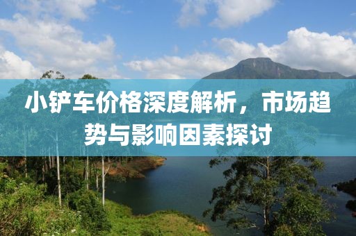 小鏟車價(jià)格深度解析，市場(chǎng)趨勢(shì)與影響因素探討