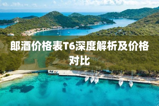 郎酒價格表T6深度解析及價格對比