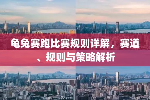 龜兔賽跑比賽規(guī)則詳解，賽道、規(guī)則與策略解析