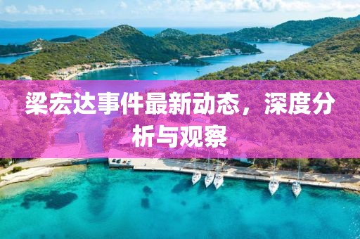 梁宏達(dá)事件最新動(dòng)態(tài)，深度分析與觀察