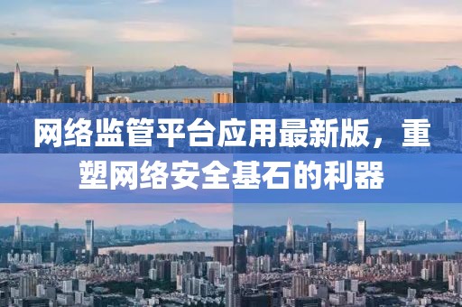 網(wǎng)絡(luò)監(jiān)管平臺(tái)應(yīng)用最新版，重塑網(wǎng)絡(luò)安全基石的利器