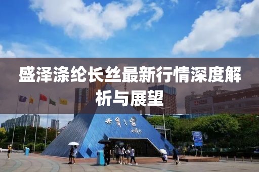 盛澤滌綸長(zhǎng)絲最新行情深度解析與展望