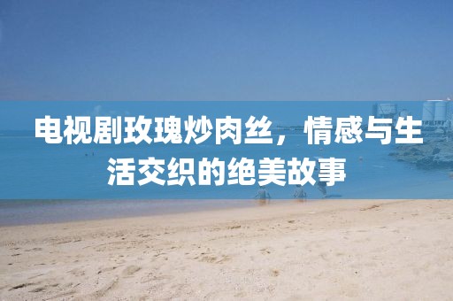 電視劇玫瑰炒肉絲，情感與生活交織的絕美故事